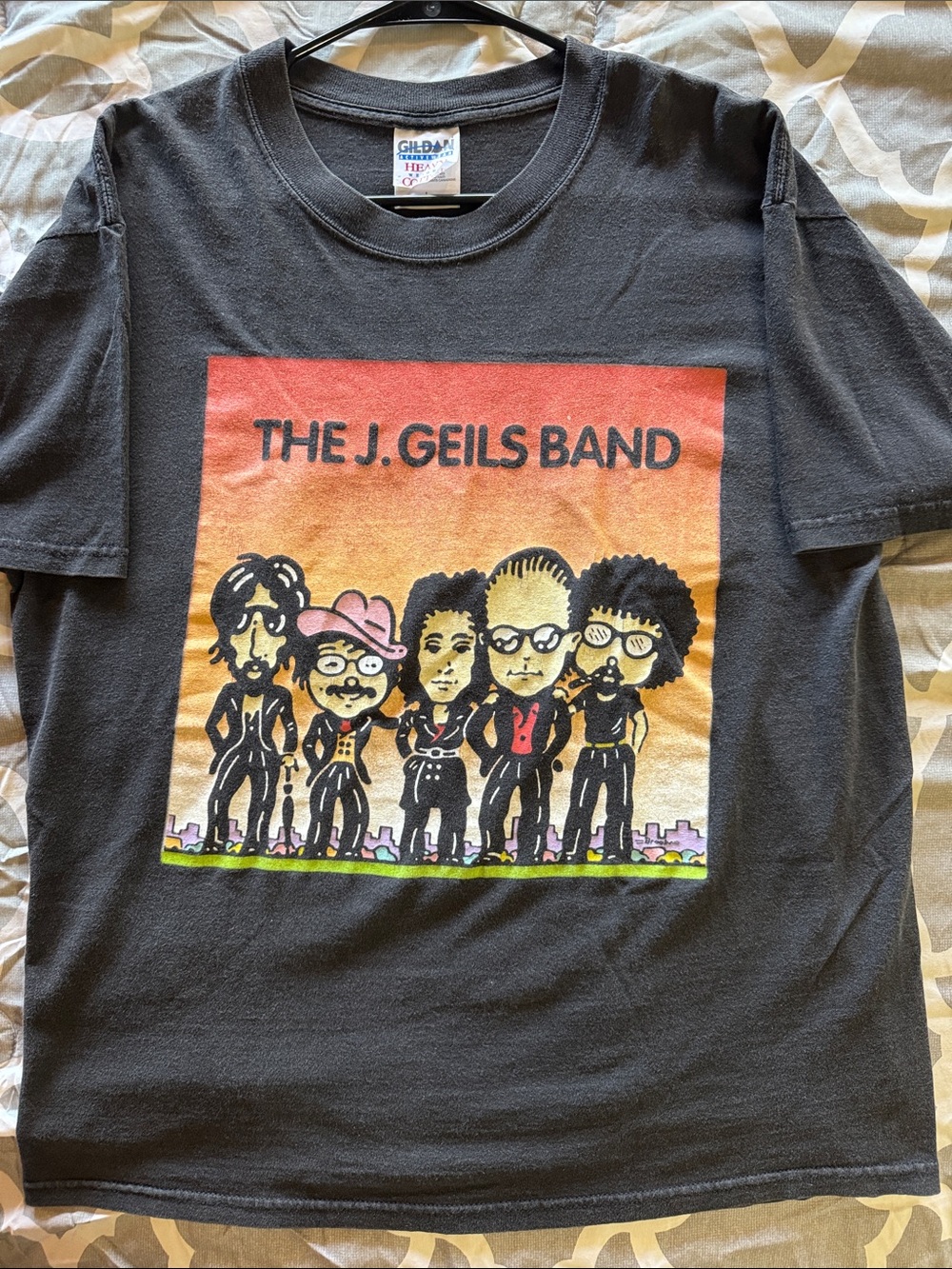 Vintage 1999 The J. Geils Band “Great American House Party” Tour tee